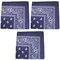3 Pack Paisley Cotton Bandanas Classic Western Style Headwear